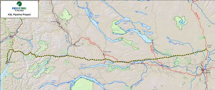 kitimat pipeline project